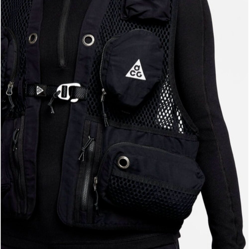 NIKE ACG BUTTLES VEST DN3919-010 Hiking Trail Oregon Adult Unisex Size 2XL NEW - Picture 7 of 15
